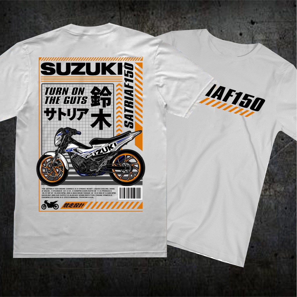 kaos satria fu / kaos motor satria fu / baju satria fu / baju motor satria fu / kaos sunmori / kaos 