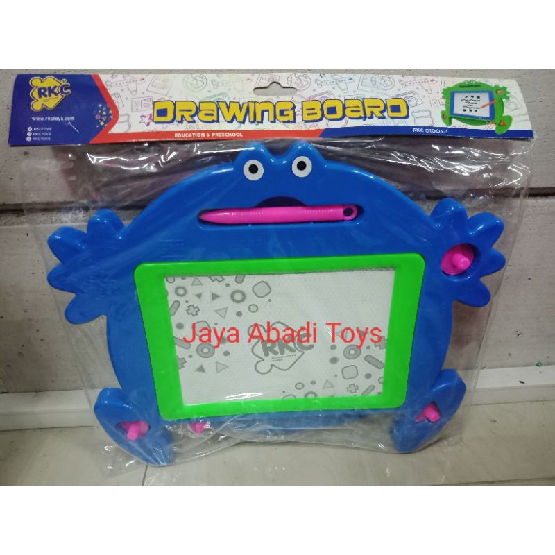 RKC01006-1 Mainan anak Papan maghnet kodok katak
