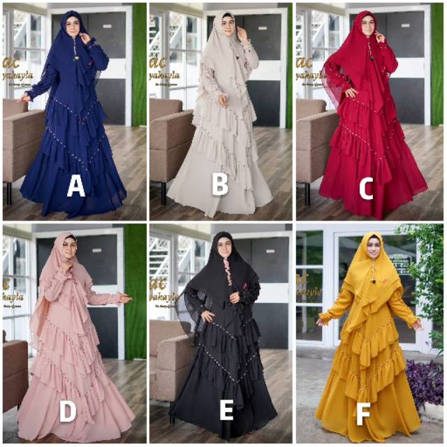 GAMIS CERUTI SET SYARI - KAMEELA SET