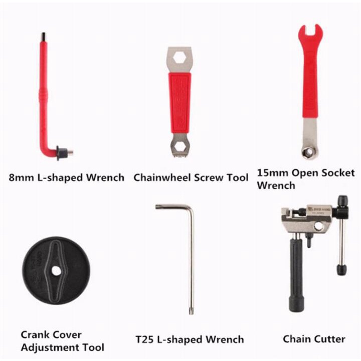 BIKE HAND YC-728 Tool Box. Alat Reparasi Bengkel Sepeda Lengkap dan Komplit