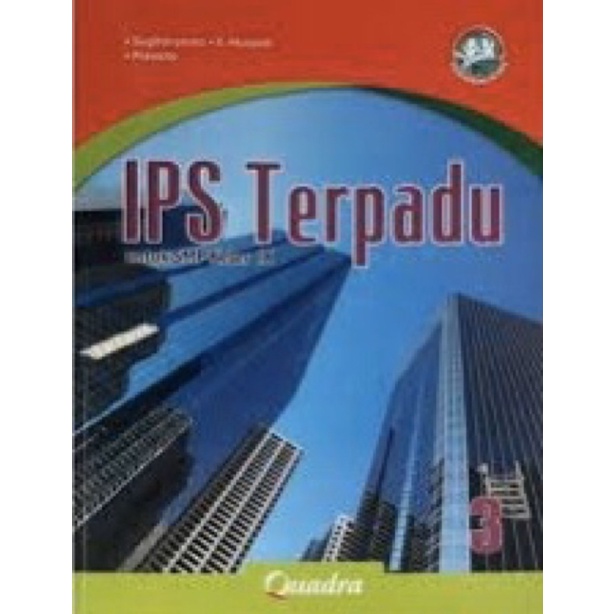 BUKU BEKAS MURAH IPS TERPADU QUADRA KELAS IX (9) SMP