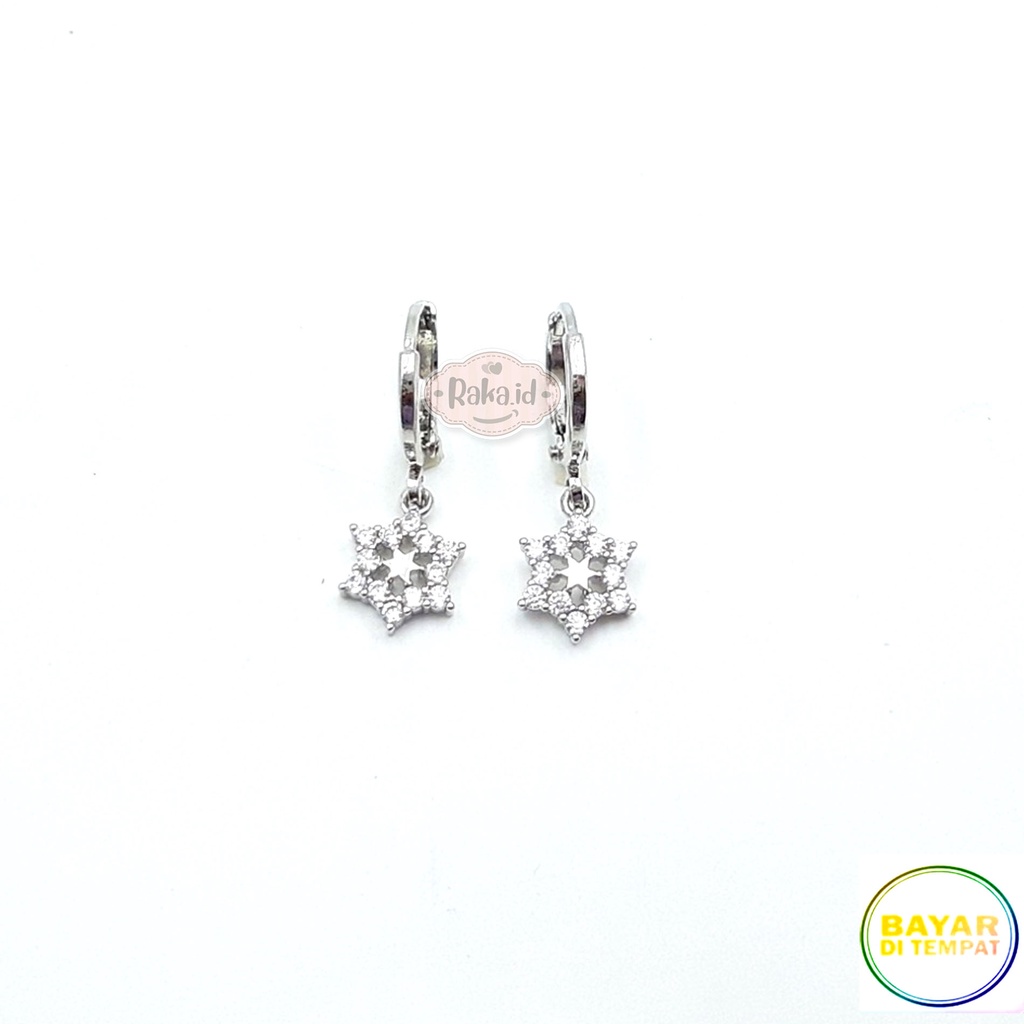 RAKA Acc - Earrings Anting Clip / Klip Bintang Xuping Gold Perhiasan Aksesoris Wanita 086