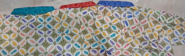 Seragam Batik Anak Kemeja Batik Hem Anak Pria  Motif Kawung