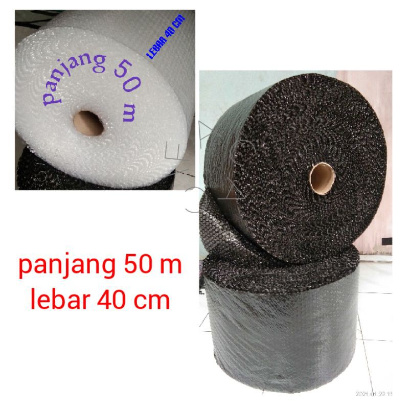 

bublle wrap 40cm X 50m/plastik gelembung untuk packing semarang