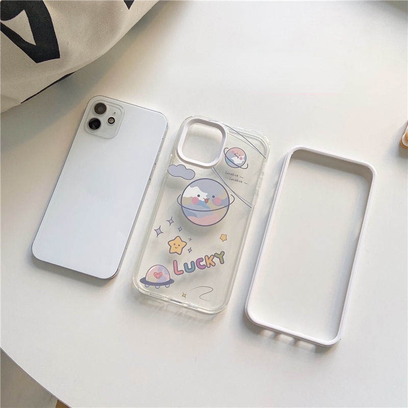 Soft Case Silikon Transparan Untuk IPhone 12 13 11 Pro Max X Xs Max Xr 7 8 Plus Xlx