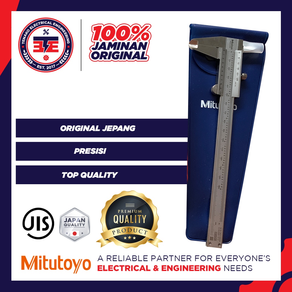 Mitutoyo 530-312 Vernier Caliper / Jangka Sorong 150mm Original Japan