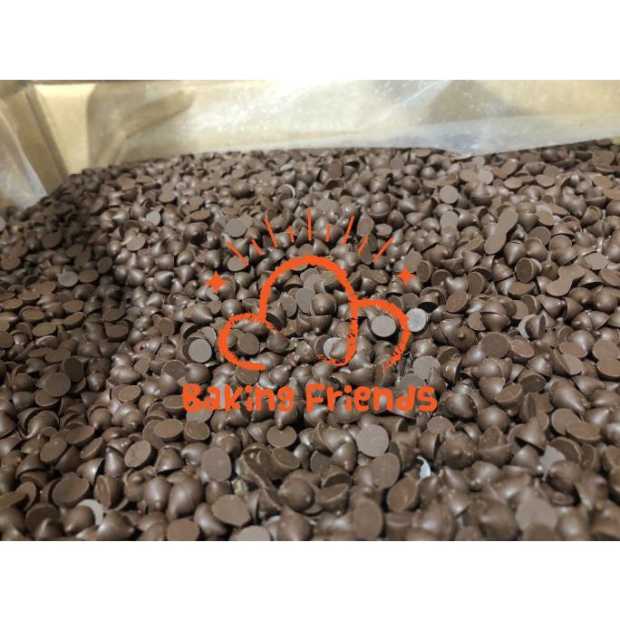 

REPACK! TULIP CHOCOLATIER DARK COMPOUND CHOCOLATE CHIPS 1KG/CHOCOCHIP