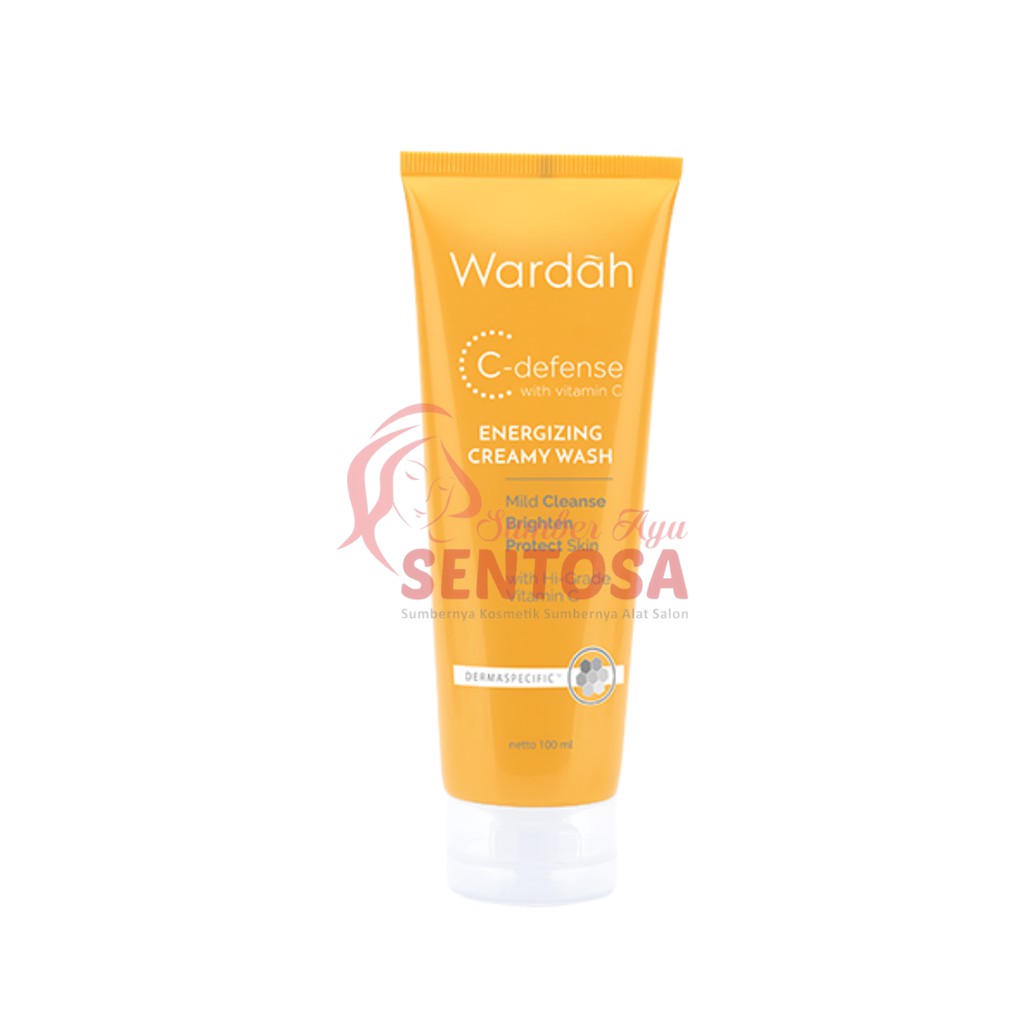 WARDAH C-DEFENSE ENERGIZING CREAMY WASH 100ML