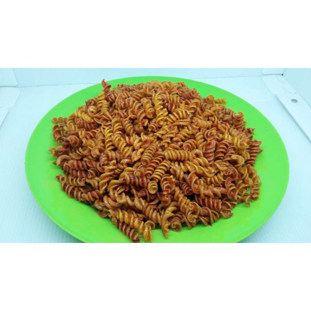 

MAKARONI SPIRAL PEDAS CIKRUH SI TILEUNG 200 GRAM