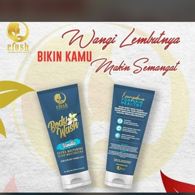 bodywash efosh vanilla 15k