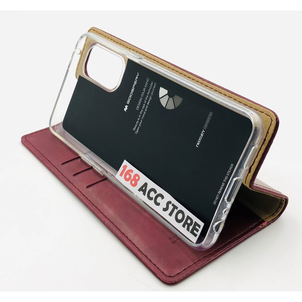 SARUNG OPPO RENO 4 FLIP CASE / BLUEMOON OPPO RENO 4 FLIP COVER