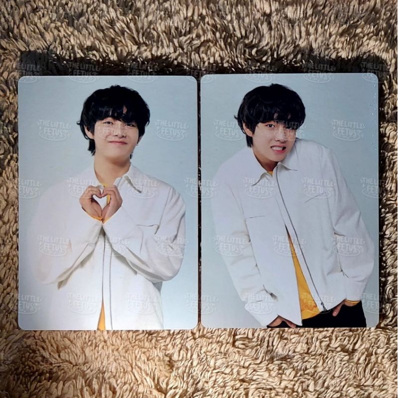 MINI PHOTOCARD BTS OFFICIAL MPC LOVE YOURSELF YOURSELF LYS JP BUNGA-BUNGA V TAEHYUNG 5/8 8/8