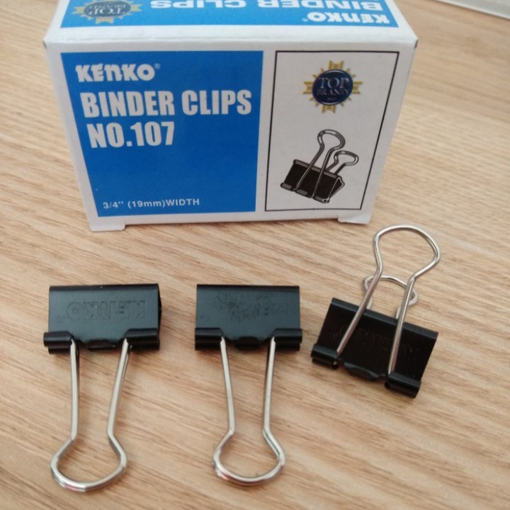 

Klip Kertas Binder Clip Kenko No.107