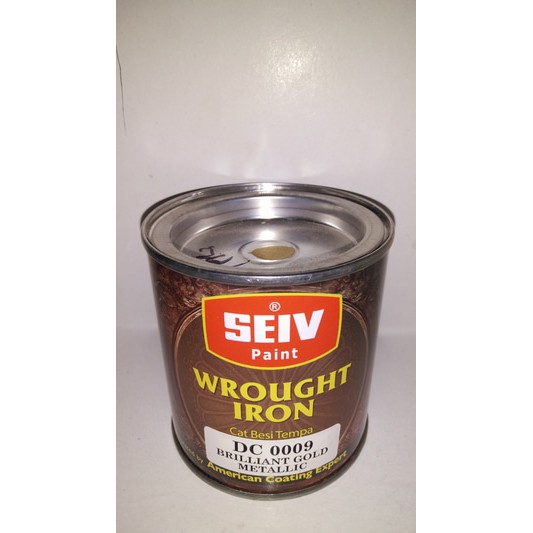 cat besi warna emas/ brilliant gold metalic SEIV