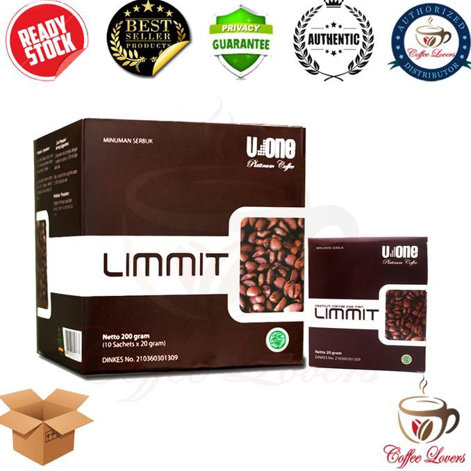 LIMMIT U ONE 10 SACHET (BOX) - KOPI STAMINA PRIA