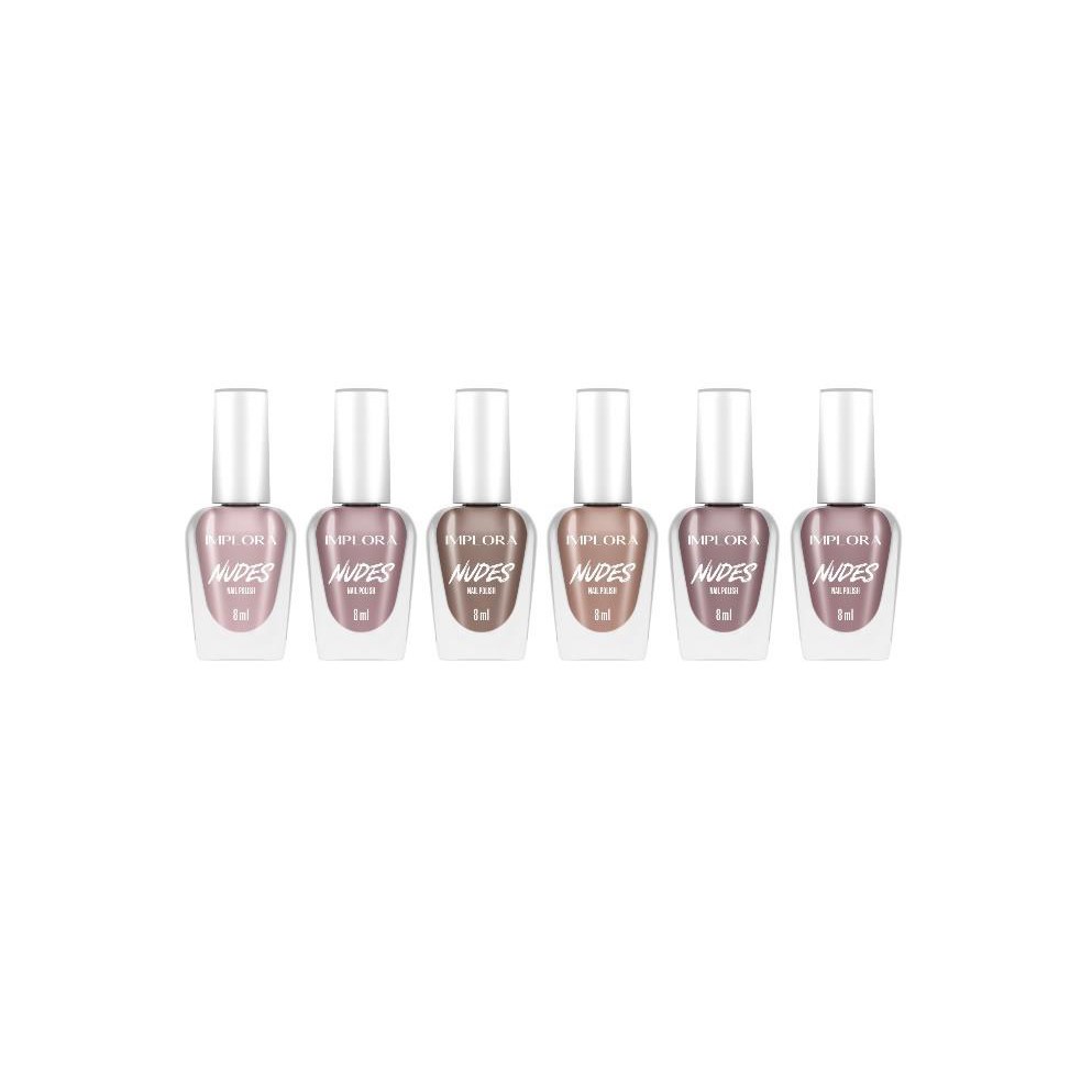 (CYBER) COD TERBARU IMPLORA NAIL POLISH / KUTEK IMPLORA / CAT KUKU TERBARU ORIGINAL 100%