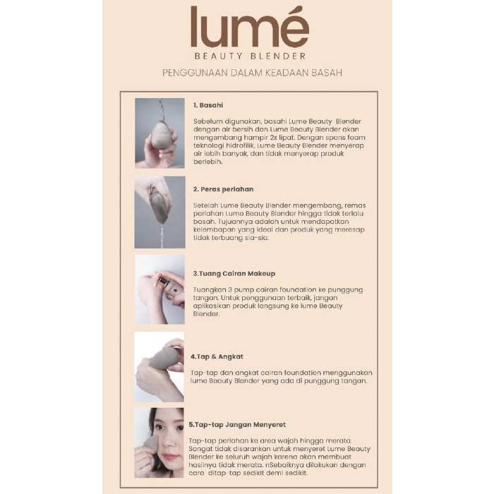 Lumecolors Spons Beauty Blender | Sponge Make Up Lumecolor