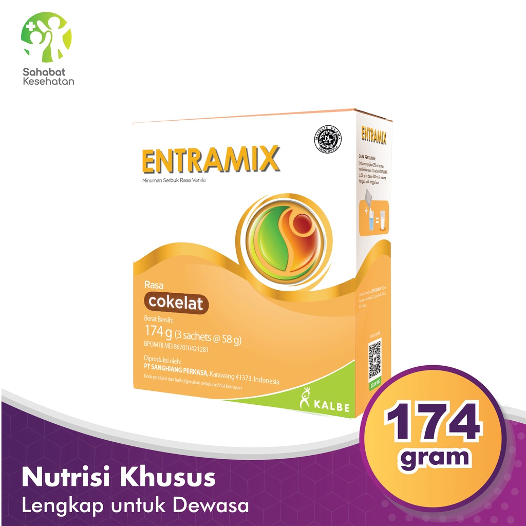 Entramix 174 gram - Nutrisi Seimbang Khusus Dewasa