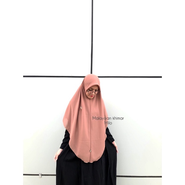 1 MALAYSIAN KHIMAR MATERIAL BABYDOLL ARMANY BY RURIHIJABSYARI-7