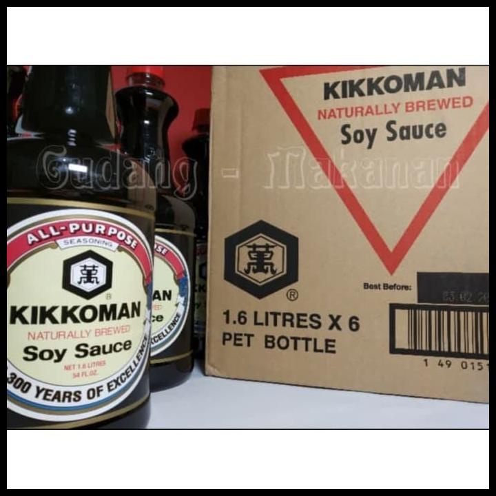 

TERBARUU!! Kikkoman Soy Sauce 1.6 Liter SALE