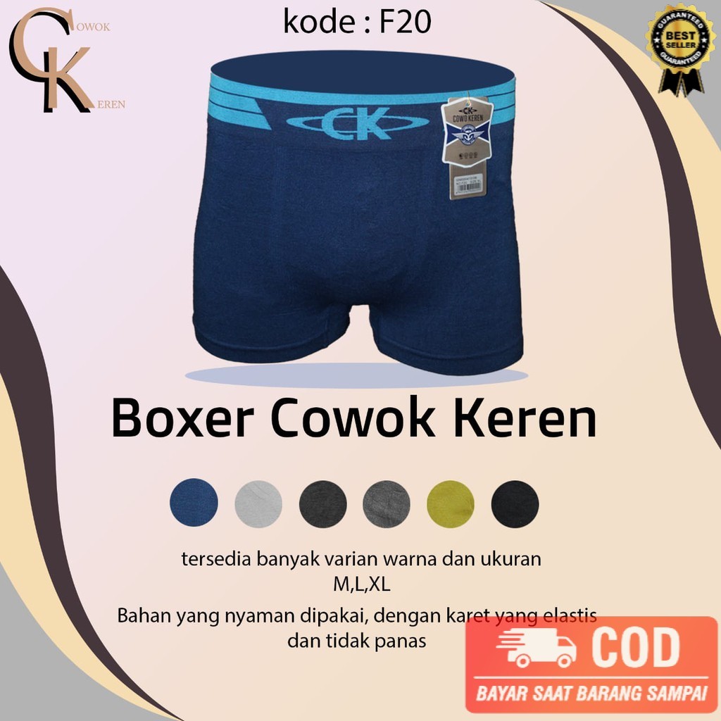 Novi.olshop CELANA BOXER RAJUT PREMIUM PRIA / COWOK / LAKI / CD PRIA