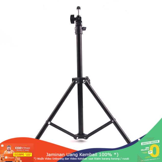(BISA COD) RVOSTR STUDIO Portable Light Stand Tripod 1 Section 160cm - TB-037