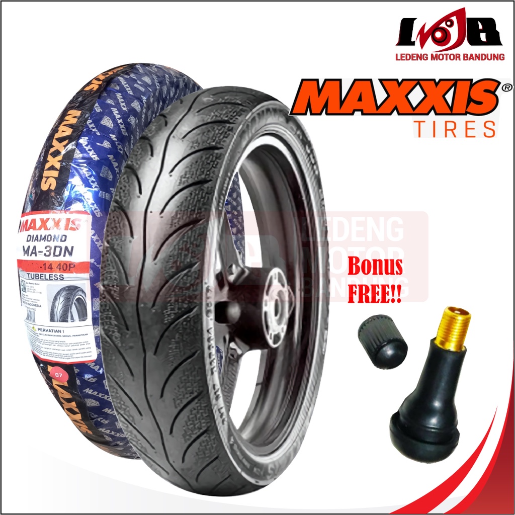 Maxxis 80/80-14 MA3DN Ban Tubeless Motor Matic Matik MA 3DN