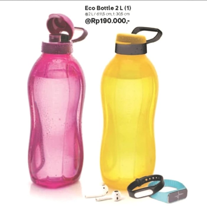 NEW Botol minum Tupperware 2 liter
