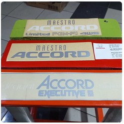 Sticker stiker Honda Accord Maestro Original