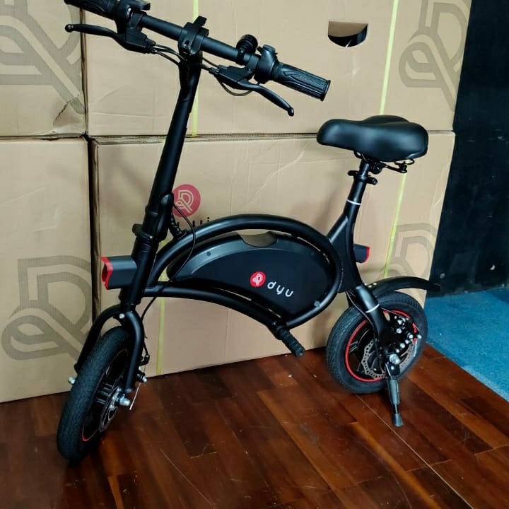 Sepeda Listrik SELIS Scooter Elektrik E Bike Dyu Vip New D1F Singapore
