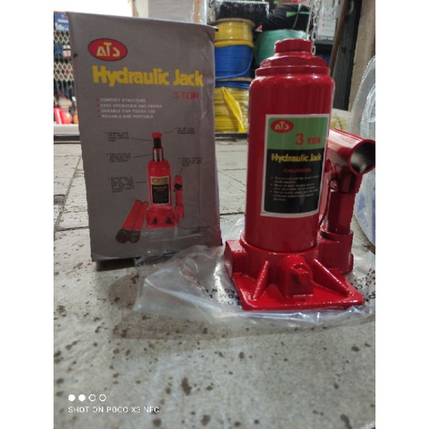 dongkrak botol ATS 3ton/dongkrak mobil ATS 3ton hydraulic jack 3ton