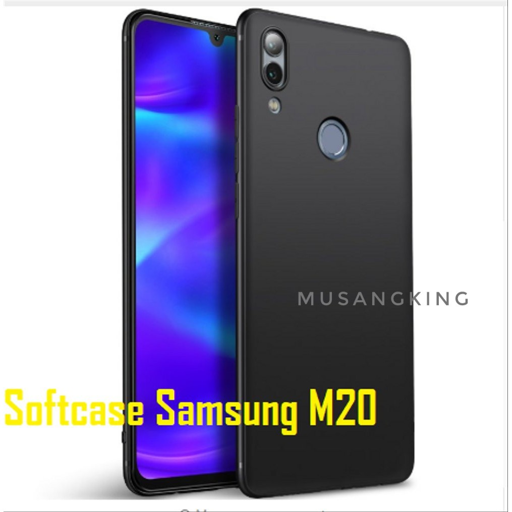 PAPINO CASE IPAKY CARBON SAMSUNG M20 - BLACK ONLY