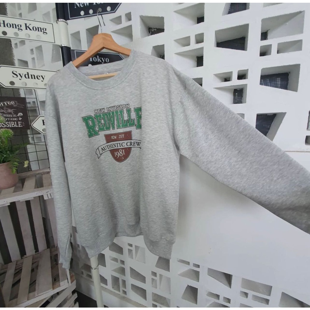 [COD] Sweater Oversize Wanita Redville XXL LD 130