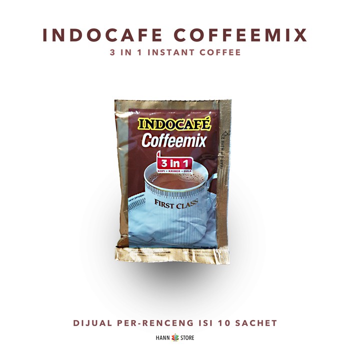 Jual Kopi Indocafe Coffeemix Renceng Sachet Shopee Indonesia