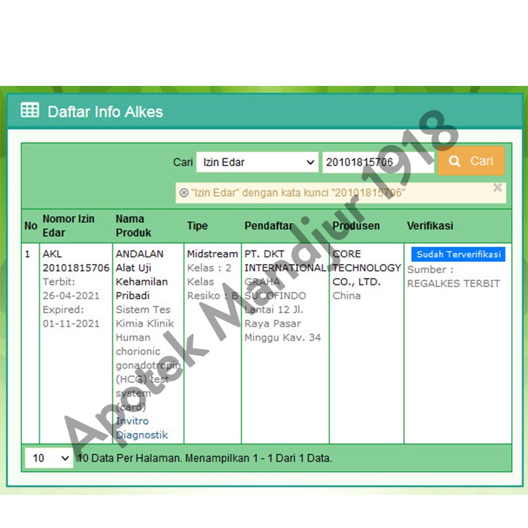 Andalan Pregnancy Test Midstream - Alat Tes Kehamilan Pribadi-3
