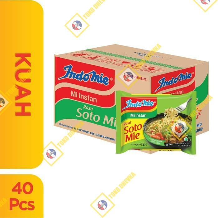 

Indomie Rasa Soto Mie 1Dus Isi 40 Bungkus