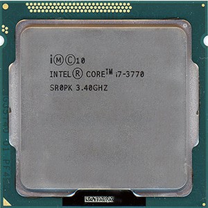 processor intel core i7 3770 3.4Ghz garansi 1thn