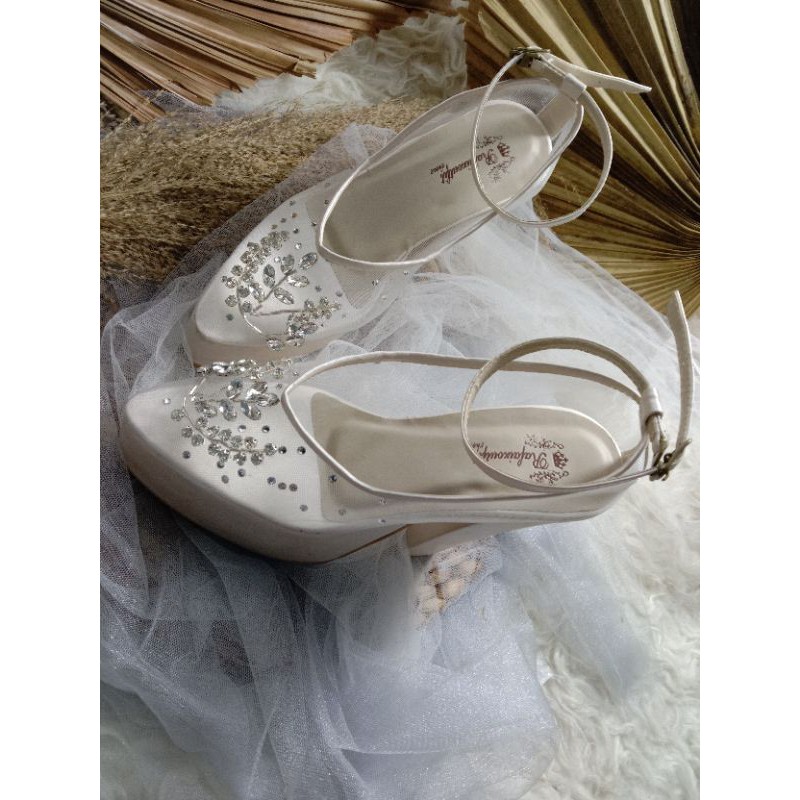 sepatu yena sepatu wedding wanita cantik sepatu wanita 12cm