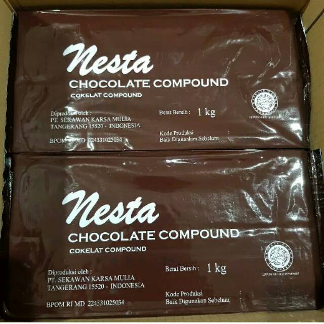 Coklat blok nesta
