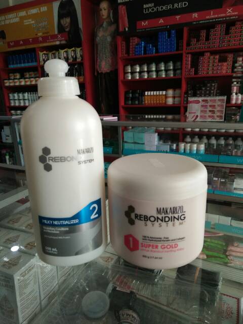 Makarizo rebonding paket step 1 dan 2