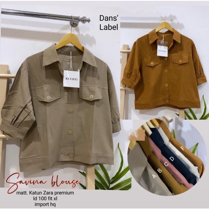 savina blouse ori berlabel dans