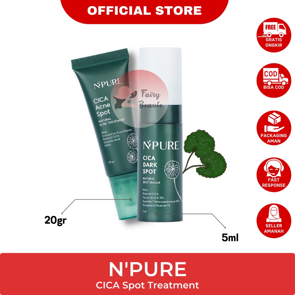 Jual NPURE SPOT TREATMENT ACNE SPOT/ NPURE DARK SPOT Original Indonesia