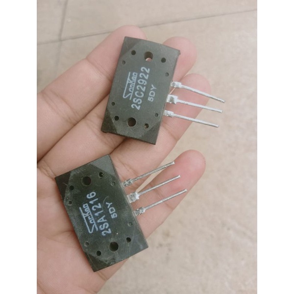 transistor final sanken 2SA1216/2SC2922 5 Dy biasa 1 set