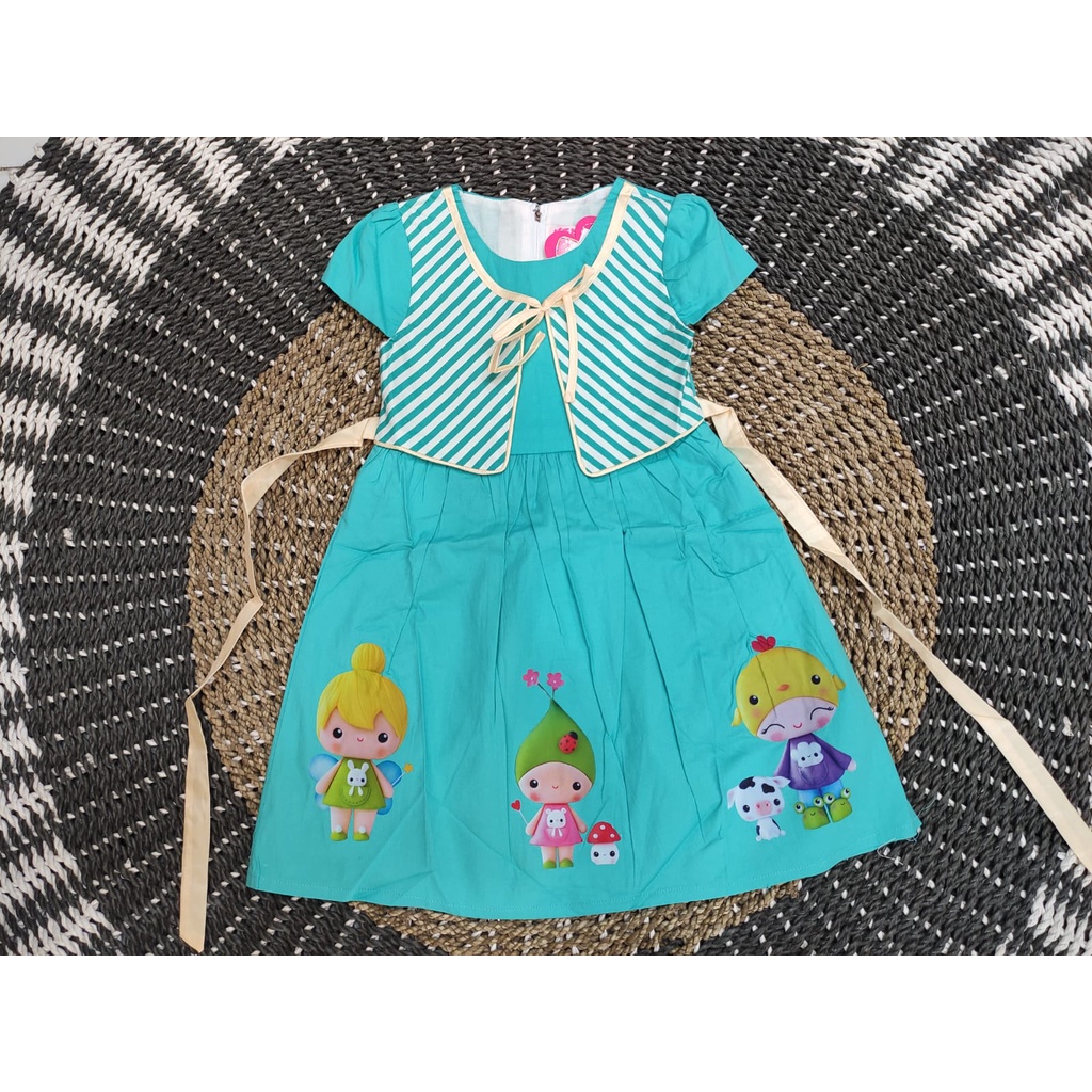 DRESS NIKITA ANAK CEWEK / NIKITA DRESS KATUN ANAK / DRESS ANAK MURAH / DRESS KATUN LUCU / DRESS LUCU