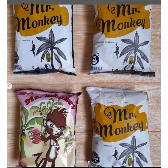 

Mr. Monkey (Keripik Pisang Kepok Khas Lampung)