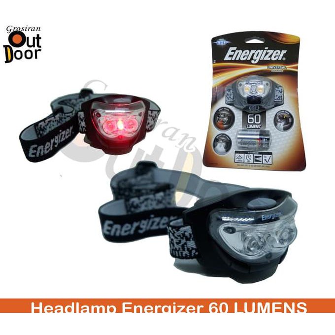 Kualitas Terbaik Headlamp Energizer 3 LED / Senter Kepala Energizer 3 LED SDWEP