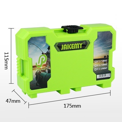 Jakemy Fishing Accessories Tool Kit with Storage Box - JM-PJ5001 Original