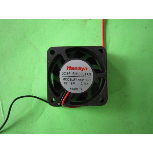 Fan DC 12v 4 x 4 cm / Kipas DC 12v 4cm
