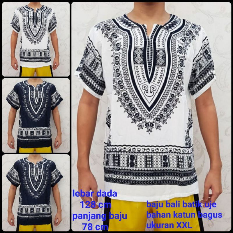 Image of Tokodessygrosir baju bali batik uje XL dewasa #0