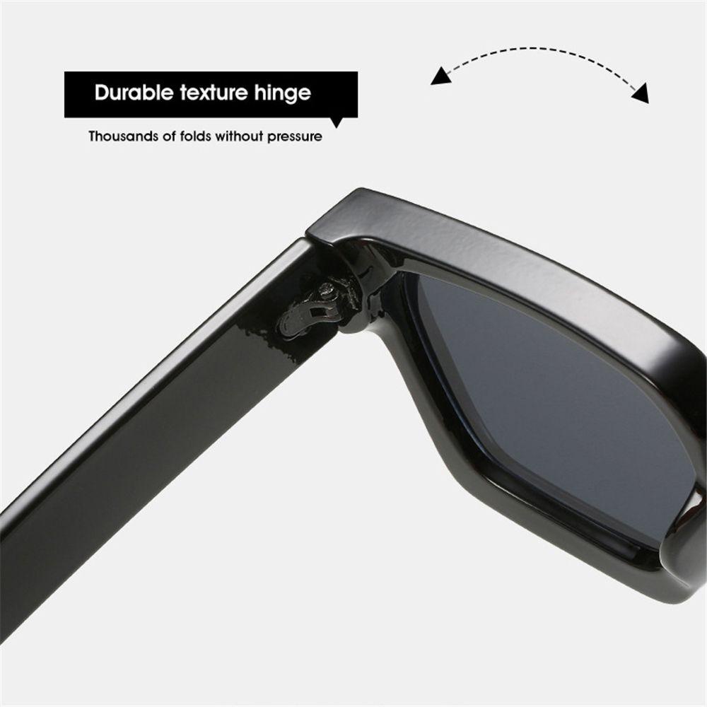 Wonder Retro Kacamata Hitam Trendy Punk Tebal Eyewear Ladies Shades